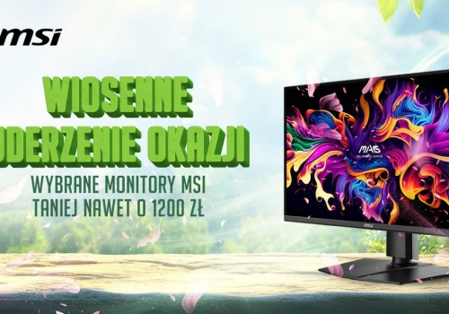 OLED do grania wreszcie tańszy. MSI przeceniło monitory nawet o 1200 zł