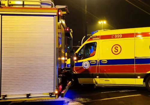 Wypadek między Radzyniem Podlaskim a Międzyrzecem Podlaskim. Są poszkodowani