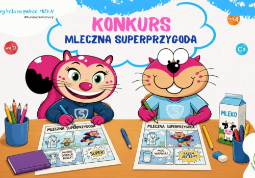 Do 31 maja trwa ogólnopolski konkurs programu Mamy Kota na punkcie mleka