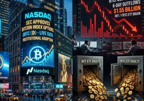SEC Approves Nasdaq Bitcoin Index Options — But a $1.55 Billion ETF Exodus Tells a Different Story