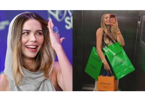 Sandra Kubicka z okazji święta mam obkupiła się w LUKSUSOWYCH BUTIKACH: 