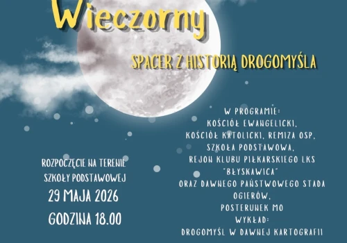 Wieczorny spacer śladami historii. Drogomyśl zaprasza do podróży w czasie