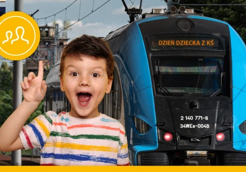 Dzień Dziecka w Kolejach Śląskich. Dzieci i młodzież będą mogły podróżować za złotówkę