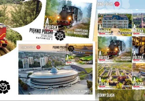 Górny Śląsk na znaczkach Poczty Polskiej. Są też Katowice