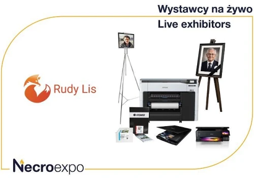 Wystawca NECROEXPO 2026: Rudy Lis i systemy MEMORIA do przygotowywania fotografii pożegnalnych