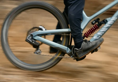 Mały element przy korbie, który ma uciszyć rower. Przyznam, że taka technika w MTB mnie przekonuje