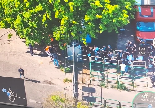 Kibic Granicy Kętrzyn chciał wnieść racę ukrytą w ubraniach na mecz ze Stomilem. Został zatrzymany