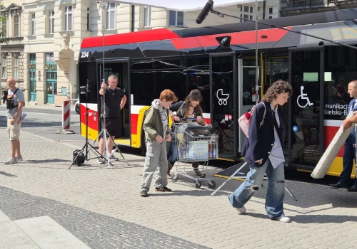 W Bielsku-Białej ruszyły zdjęcia do „Genialnej M.” z Agnieszką Dygant w roli głównej. To nowy serial Polsatu