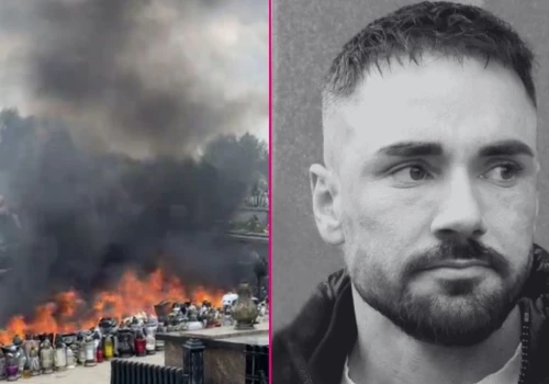 Komunikat Policji ws. pożaru grobu Łukasza Litewki. Nowe ustalenia