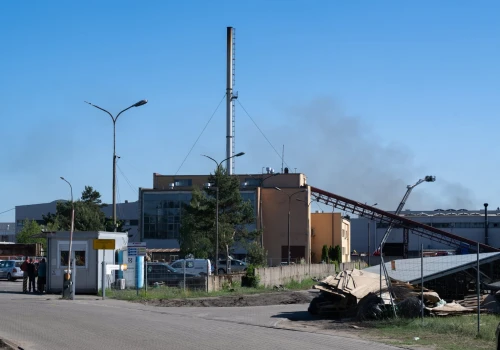 Pożar w Obornikach nie zagraża mieszkańcom ani środowisku
