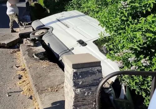 Busem do rowu. Groźne zdarzenie w Ścięgnach