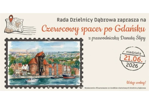 Cykl spacerów z przewodniczką Danutą Ślipy - Spacer po Gdańsku