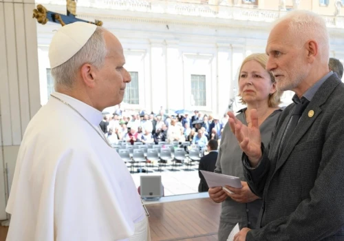 Aleś Bialacki poinformował Papieża o represjach religijnych na Białorusi