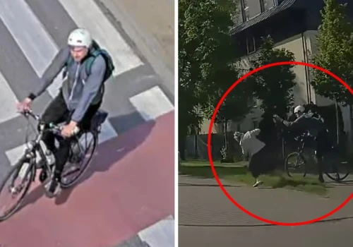 Zaatakował seniorkę i odjechał. Zaskakujące informacje w sprawie rowerzysty