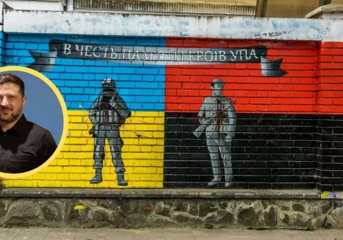 Zełenski honoruje UPA. Warszawa milczy
