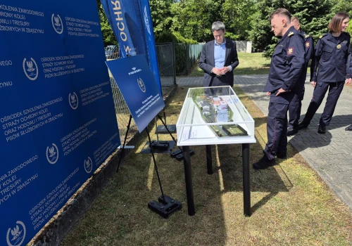 Nowy ośrodek szkoleniowy Straży Ochrony Kolei w Zbąszyniu