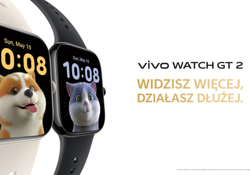 Vivo Watch GT2 debiutuje w Polsce. Smartwatch z baterią na 25 dni i dużym ekranem