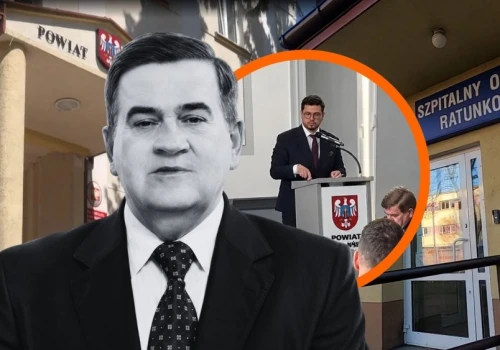 Szpital w Mławie kona, starosta sypie milionami na rondo. Ludzie wyszli na ulice