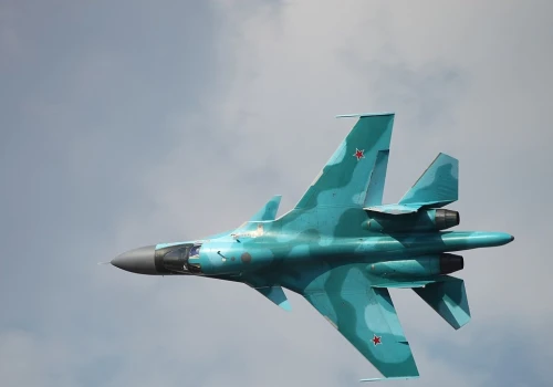 Precyzyjne uderzenie daleko za frontem. Rosyjskie Su-34 zagrożone