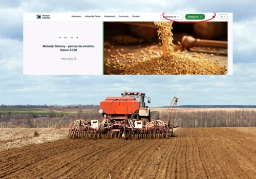 Dopłaty do materiału siewnego tylko przez Portal Rolnika. Rolnicy zgłaszają problemy