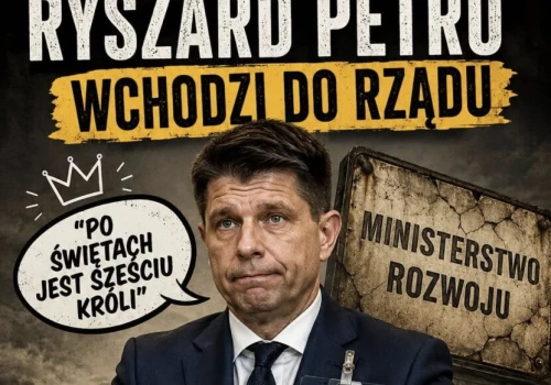 Ryszard Petru wchodzi do rządu