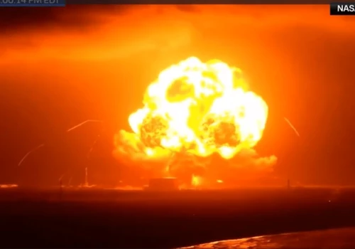 Rakieta Blue Origin eksplodowała podczas testu. Atomowa chmura nad Florydą