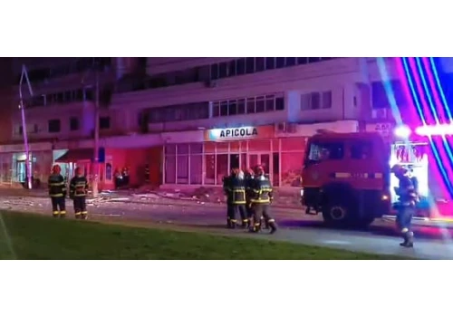 Rosyjski dron spadł na blok w Rumunii. Są ranni