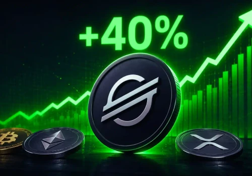 XLM rośnie o ponad 40% i przyćmiewa BTC, ETH i XRP. Będzie TOP 10?