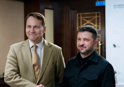 Radosław Sikorski uderza w Wołodymyra Zełenskiego. 