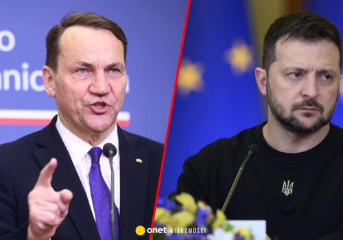 Radosław Sikorski krytykuje decyzję prezydenta Ukrainy. 