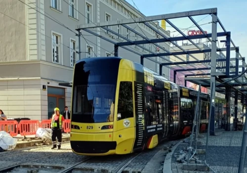 Po opóźnieniu tramwaje wracają na odcinek Rondo–Rynek w Katowicach