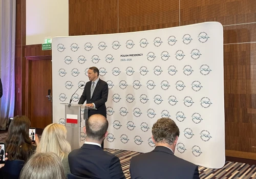 Szefowie MSZ Rady Państw Morza Bałtyckiego obradowali w Sopocie. Zwieńczeniem podpisanie deklaracji