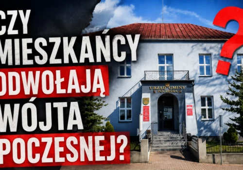 Czy mieszkańcy odwołają wójta Poczesnej? Rusza zbieranie podpisów pod referendum!