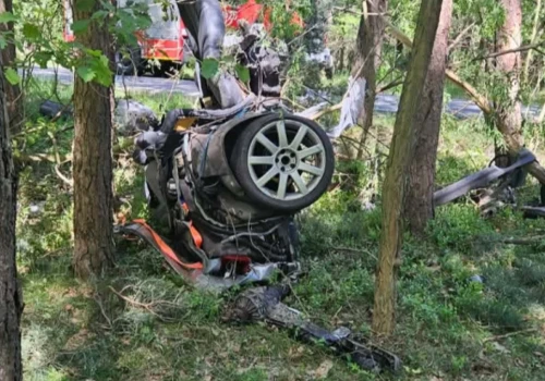 Tragiczny wypadek pod Kaliszem. Nie żyje 19-latek, 