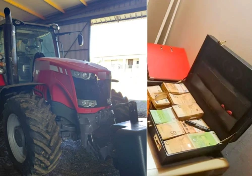 Gang fałszywych rolników rozbity. Wyłudzili 7 mln euro. Policja rekwiruje złoto i traktory!