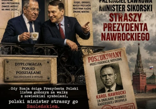 Przyjaciel Ławrowa minister Sikorski straszy Prezydenta Nawrockiego!