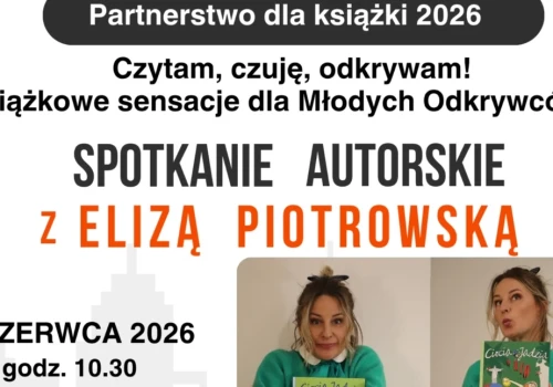 Spotkanie w opinogórskiej bibliotece z autorką książek dla dzieci