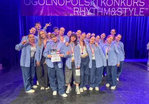 Tancerze SKAZY z medalami na ogólnopolskich zawodach Rhythm & Style