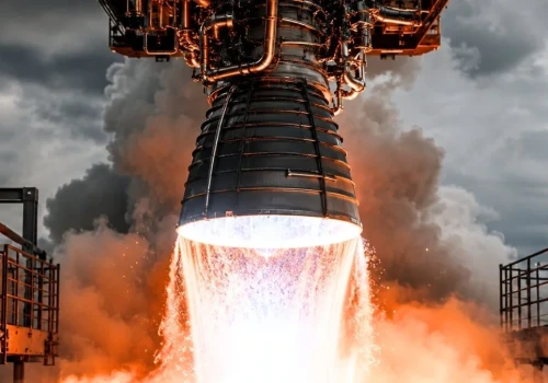 Chiński silnik ryczał przez 1000 sekund. SpaceX ma problem