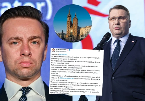 Czarnek proponuje Konfederacji wspólnego kandydata w Krakowie, Bosak odpowiada, żeby nie tracił czasu
