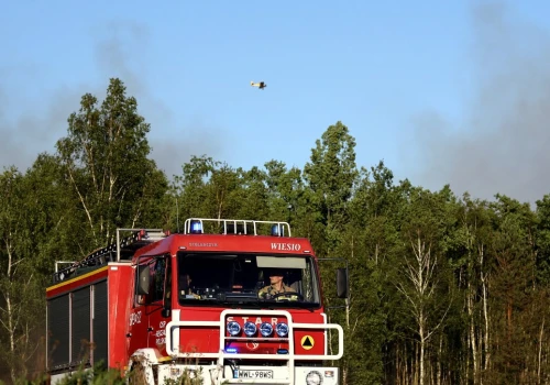 1300 strażaków walczy z wielkim pożarem lasu. Kiedy akcja się zakończy?