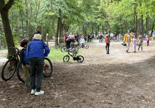 Cyklofrajda w Parku Baranowskim