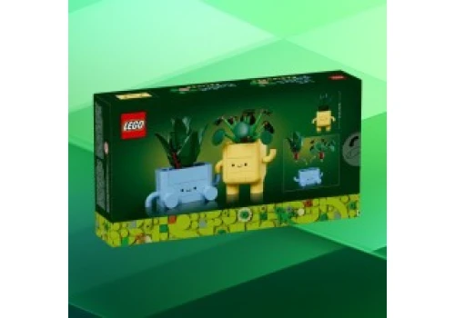 Zestaw LEGO Botanical Collection Wesołe roślinki już za 53,61 zł w Amazon PL