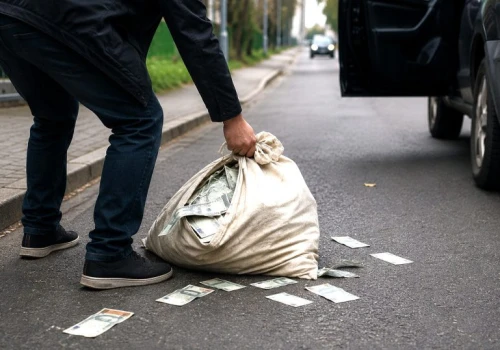 Milion złotych w worku na ulicy. Znalazca usłyszał zarzuty