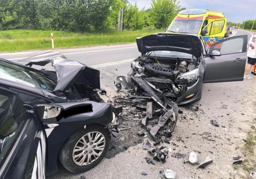 Uwaga kierowcy! Niebezpieczny wypadek