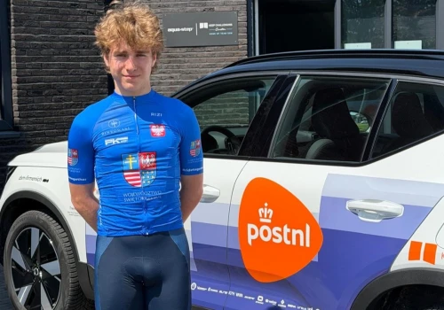 Mateusz Błaszak na testach w Team PICNIC PostNL Raisin