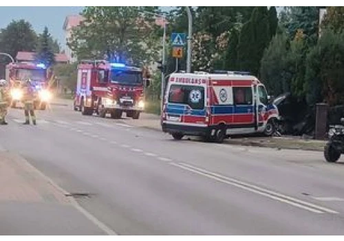 Wypadek karetki pod Siedlcami. Są ranni