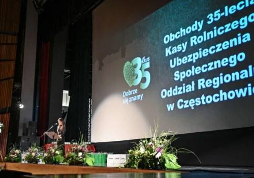 35 lat wsparcia dla polskiej wsi. Jubileusz częstochowskiego oddziału KRUS w Filharmonii