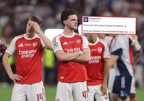 Miliony wyświetleń. Brutalnie zadrwili z Arsenalu