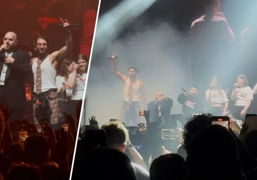 Bedoes i dzieci z Cancer Fighters niespodziewanie pojawili się na scenie Orange Warsaw Festival